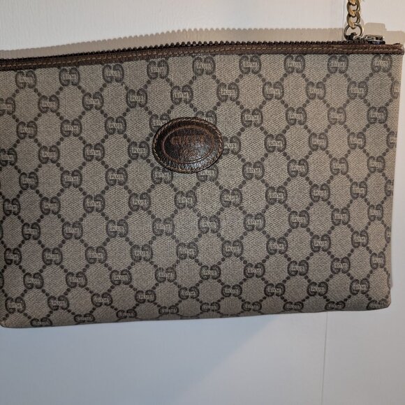 COA Gucci Plus Clutch Bag & Unbranded Chain - Picture 2 of 14